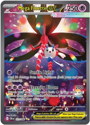 Mega Floette ex - 117/086 Holofoil [ME04 Chaos Rising] Pokemon Single Pokémon