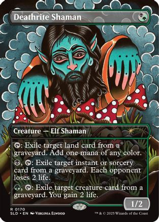 Deathrite Shaman (SLD-170) [Secret Lair] Drop Series MTG Single Wizards of the Coast