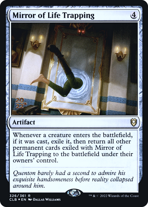 Mirror of Life Trapping (PRE-326) [Battle for Baldur's Gate Promos] Foil MTG Single Wizards of the Coast