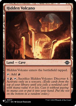 Hidden Volcano (LIST-277) [The List Reprints]