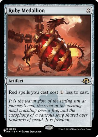 Ruby Medallion (LIST-295) [Mystery Booster] The List Reprints MTG Single Wizards of the Coast