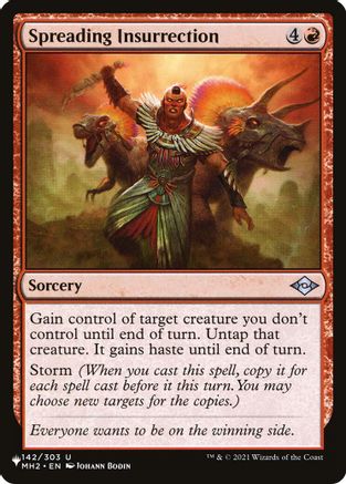 Spreading Insurrection (LIST-142) [Mystery Booster] The List Reprints MTG Single Wizards of the Coast
