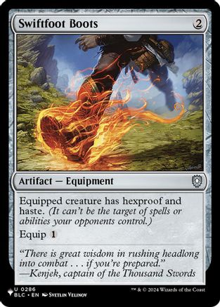 Swiftfoot Boots (BLC) (LIST-286) [The List Reprints]