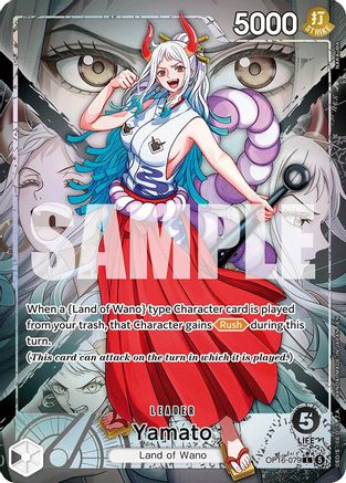 Yamato (Alternate Art) (OP16-079) [The Time of Battle] Foil One Piece Single Bandai