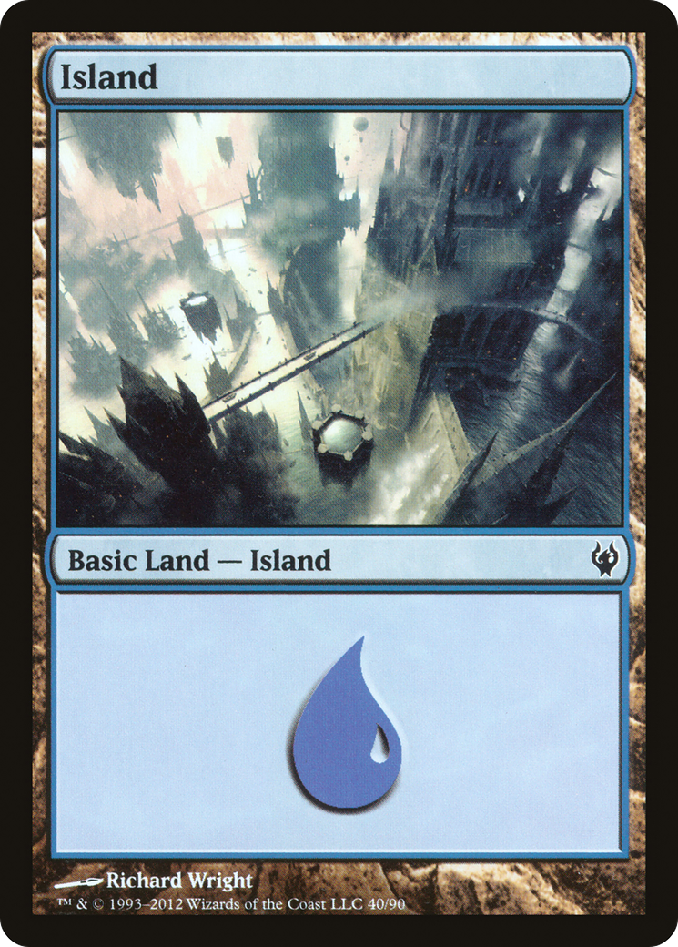 Island (DDJ-040) [Misc] Duel Decks: Izzet vs. Golgari MTG Single Wizards of the Coast