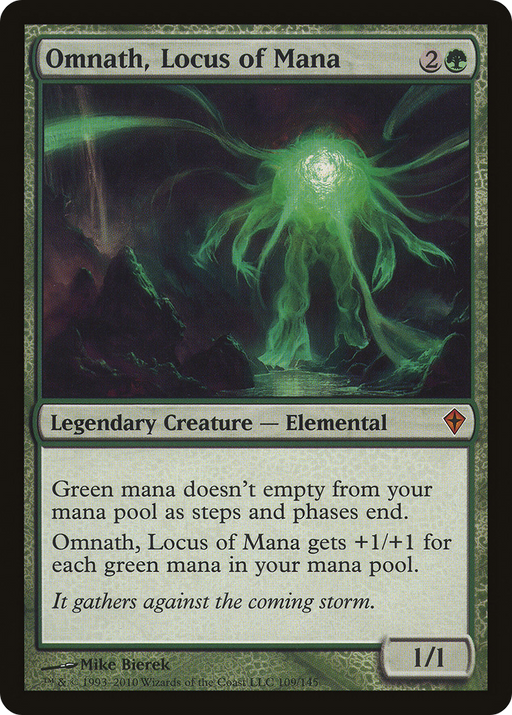 Omnath, Locus of Mana (WWK-109) [Worldwake] MTG Single Wizards of the Coast