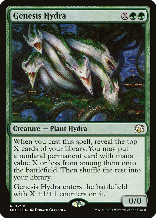 Genesis Hydra (MOC-298) [March of the Machine Commander] MTG Single Wizards of the Coast