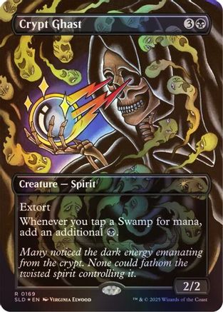Crypt Ghast (Rainbow Foil) (SLD-169) [Secret Lair] Drop Series Foil MTG Single Wizards of the Coast