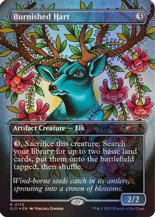Burnished Hart (Rainbow Foil) (SLD-172) [Secret Lair] Drop Series Foil MTG Single Wizards of the Coast
