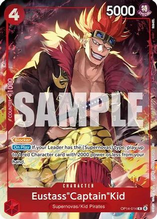 Eustass"Captain"Kid (Premium Card Collection -Best Selection Vol. 6-) (OP14-014) [One Piece Promotion Cards] Foil One Piece Single Bandai