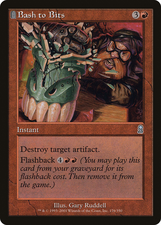Bash to Bits (ODY-176) [Odyssey] MTG Single Wizards of the Coast