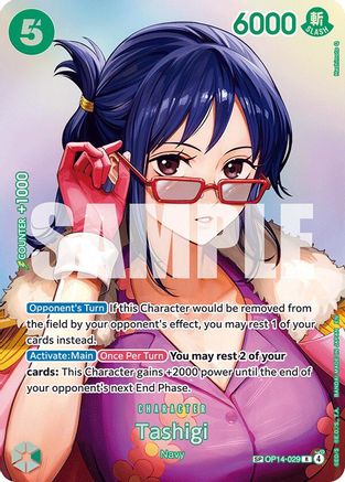 Tashigi (SP) (OP14-029) [The Time of Battle] Foil One Piece Single Bandai