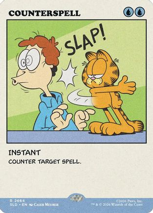 Counterspell (2664) (SLD-2664) [Secret Lair] Drop Series Foil MTG Single Wizards of the Coast