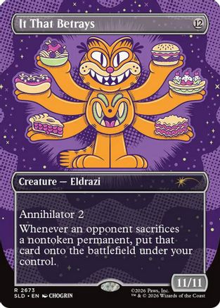 It That Betrays (2673) (SLD-2673) [Secret Lair] Drop Series Foil MTG Single Wizards of the Coast