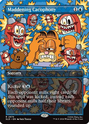 Maddening Cacophony (2674) (SLD-2674) [Secret Lair] Drop Series Foil MTG Single Wizards of the Coast