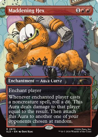Maddening Hex (SLD-2675) [Secret Lair] Drop Series Foil MTG Single Wizards of the Coast