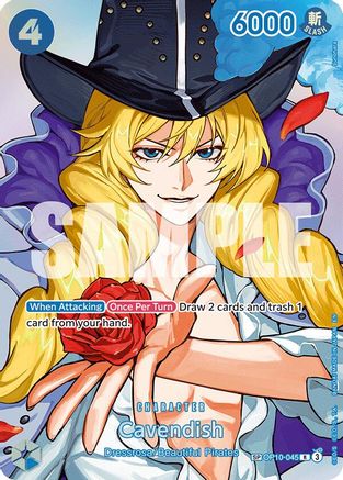 Cavendish (SP) (OP10-045) [The Time of Battle] Foil One Piece Single Bandai