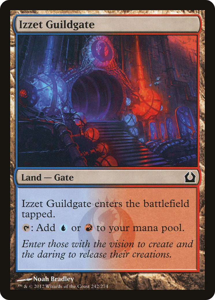 Izzet Guildgate (RTR-242) [Return to Ravnica] MTG Single Wizards of the Coast