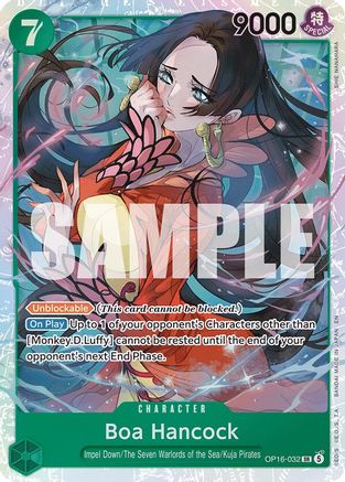 Boa Hancock (OP16-032) [The Time of Battle] Foil One Piece Single Bandai