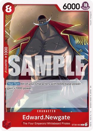 Edward.Newgate (ST30-003) [Starter Deck EX: Luffy & Ace] One Piece Single Bandai