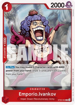 Emporio.Ivankov (ST30-004) [Starter Deck EX: Luffy & Ace] One Piece Single Bandai