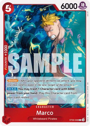 Marco (ST30-008) [Starter Deck EX: Luffy & Ace] One Piece Single Bandai