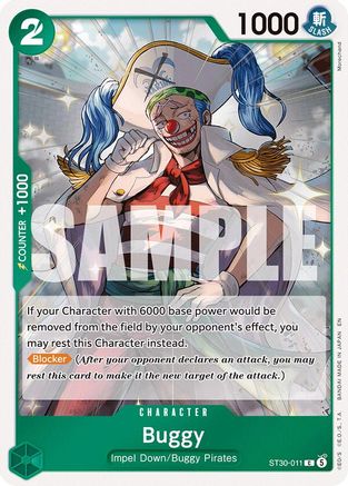 Buggy (ST30-011) [Starter Deck EX: Luffy & Ace] One Piece Single Bandai