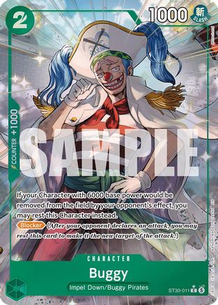 Buggy (Full Art) (ST30-011) [Starter Deck EX: Luffy & Ace] Foil One Piece Single Bandai