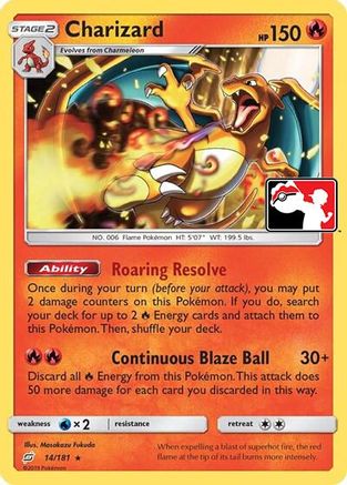 Charizard (Library Exclusive) (14) Holofoil [Miscellaneous Cards & Products]