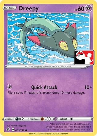 Dreepy (Library Exclusive) (89) Reverse Holofoil [Miscellaneous Cards & Products]
