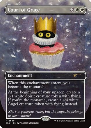 Court of Grace (2685) (SLD-2685) [Secret Lair] Drop Series Foil MTG Single Wizards of the Coast