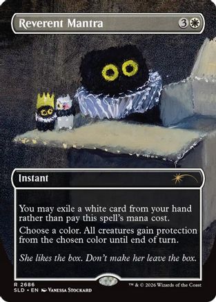 Reverent Mantra (SLD-2686) [Secret Lair] Drop Series Foil MTG Single Wizards of the Coast
