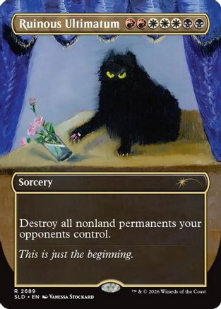 Ruinous Ultimatum (SLD-2689) [Secret Lair] Drop Series Foil MTG Single Wizards of the Coast