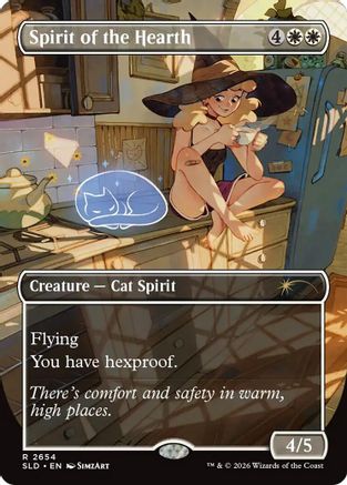 Spirit of the Hearth (SLD-2654) [Secret Lair] Drop Series MTG Single Wizards of the Coast