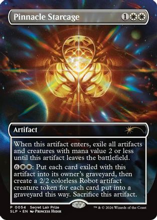 Pinnacle Starcage (SLP-054) [Secret Lair] Showdown MTG Single Wizards of the Coast