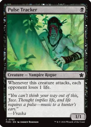 Pulse Tracker (0755) (FDN-755) [Foundations] MTG Single Wizards of the Coast