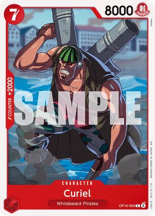 Curiel (OP16-004) [The Time of Battle] One Piece Single Bandai
