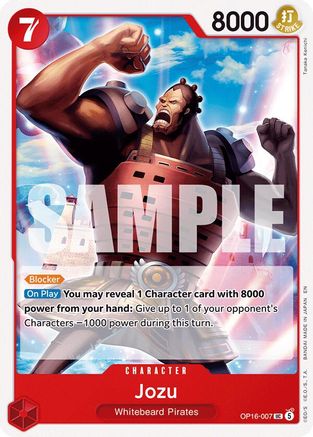 Jozu (OP16-007) [The Time of Battle] One Piece Single Bandai