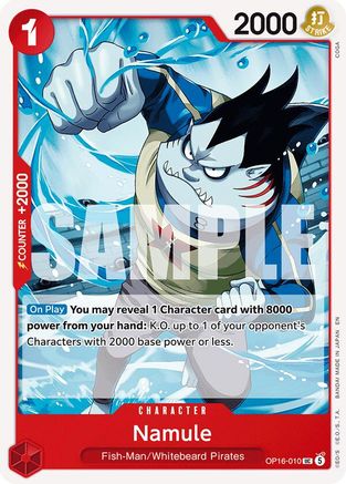 Namule (OP16-010) [The Time of Battle] One Piece Single Bandai