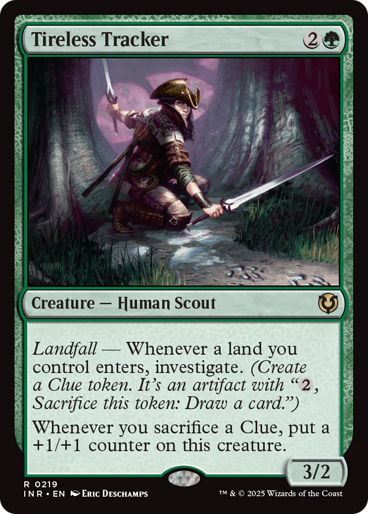 Tireless Tracker (INR-219) [Innistrad Remastered] Foil MTG Single Wizards of the Coast