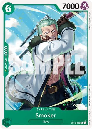 Smoker (OP16-028) [The Time of Battle] One Piece Single Bandai