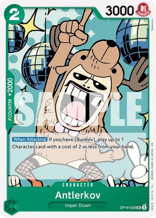 Antlerkov (OP16-029) [The Time of Battle] One Piece Single Bandai