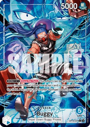 Buggy (041) (Alternate Art) (OP16-041) [The Time of Battle] Foil One Piece Single Bandai