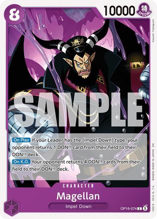 Magellan (OP16-074) [The Time of Battle] One Piece Single Bandai