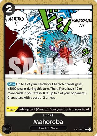 Mahoroba (OP16-101) [The Time of Battle] One Piece Single Bandai