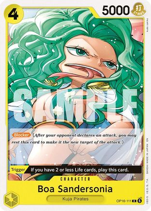 Boa Sandersonia (OP16-111) [The Time of Battle] One Piece Single Bandai