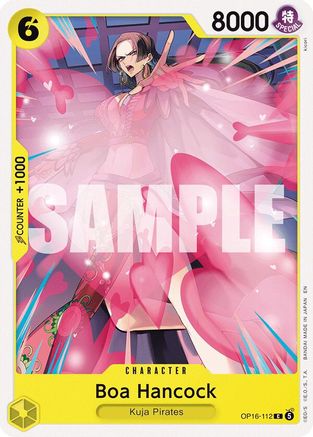 Boa Hancock (112) (OP16-112) [The Time of Battle] One Piece Single Bandai