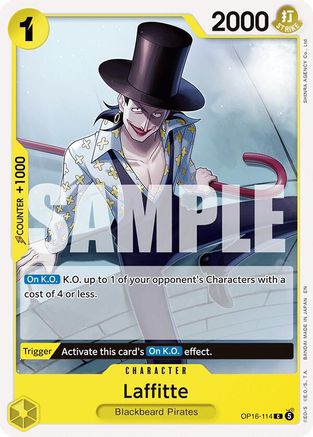 Laffitte (OP16-114) [The Time of Battle] One Piece Single Bandai