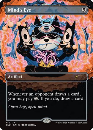 Mind's Eye (SLD-2704) [Secret Lair] Drop Series Foil MTG Single Wizards of the Coast