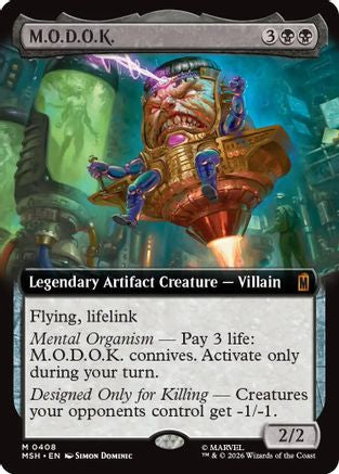 M.O.D.O.K. (MSH-408) [Marvel Super Heroes] MTG Single Wizards of the Coast